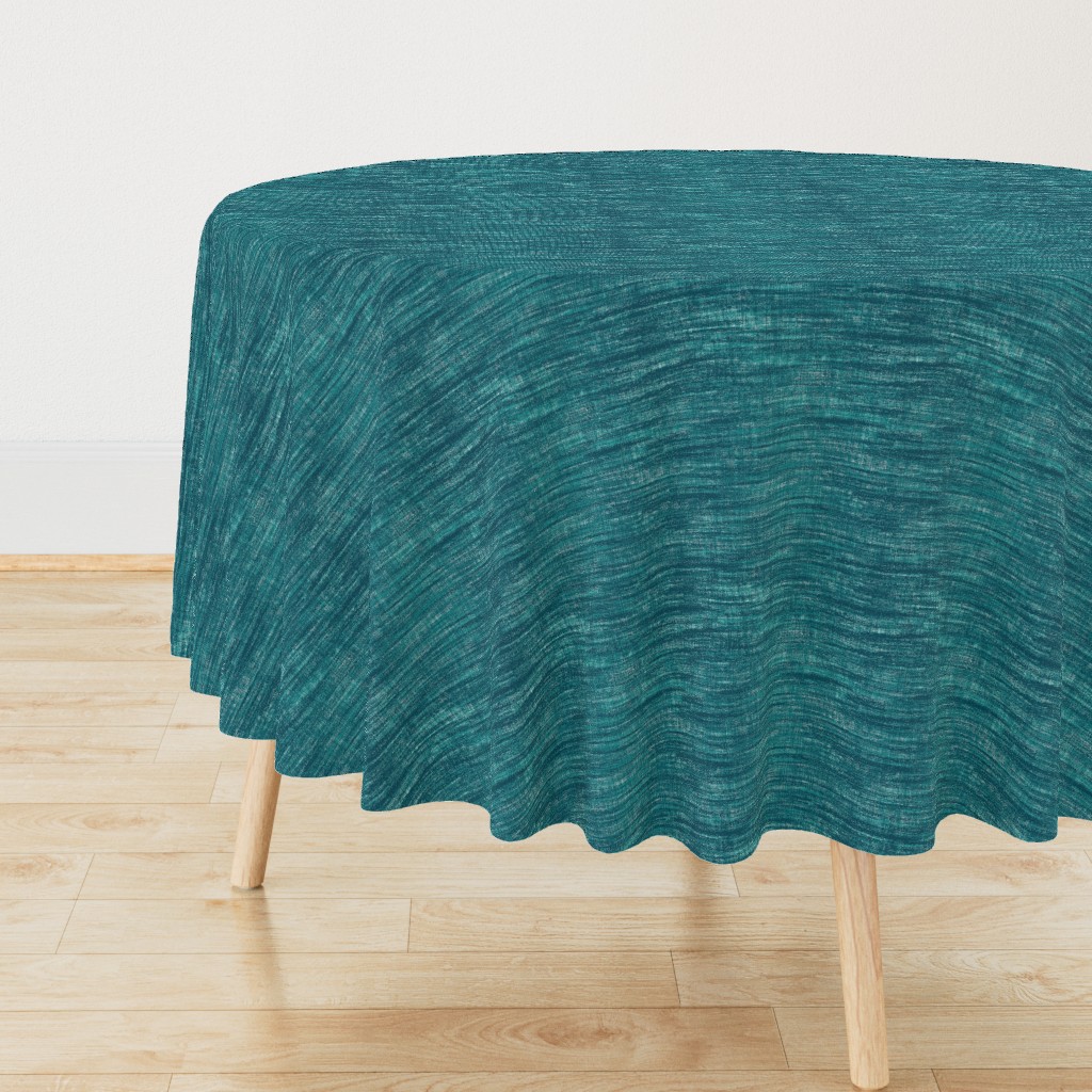 Coarse linen texture- teal turquoise SCALE UPDATED