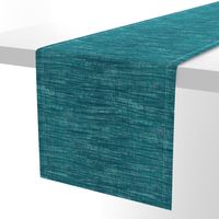 Coarse linen texture- teal turquoise SCALE UPDATED