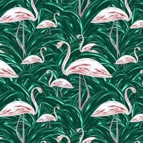 Pink Flamingos - Large Size