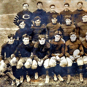 33-20   Group portrait of the Carlisle Indian School's football players with Jim Thorpe, 1908 - 1yd