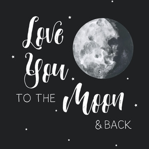 54"x72" Love You To the Moon and Back