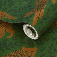 Jungle Cat - Argyle Green 