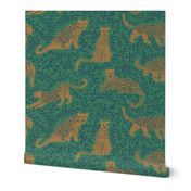 Jungle Cat - Argyle Green 