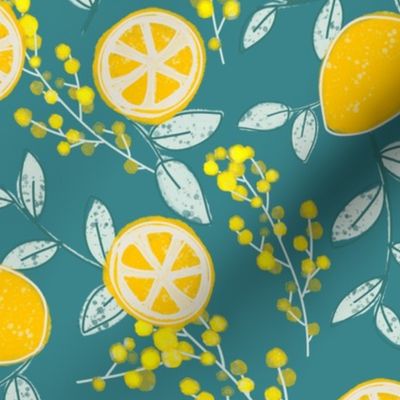 #EllaZitronella Türkis und Zitronen by DIY Eule