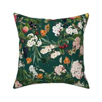 Summer Orchard, Emerald // LARGE
