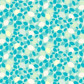 Lemon Pop turquoise by Pippa Shaw