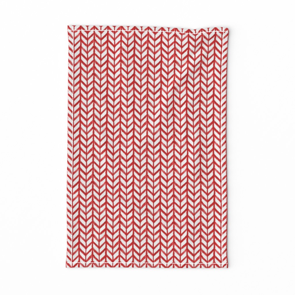 Shibori Chevrons - Peppermint - © Autumn Musick 2019