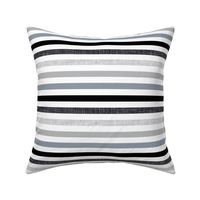 1/2" linen stripes // 179-5, black, anchor, 174-4, cloud