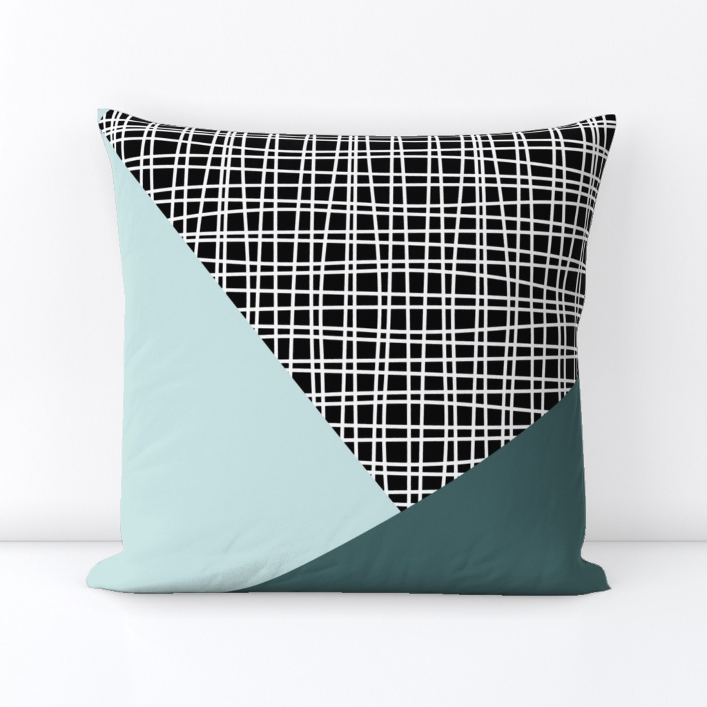 Pine and Mint Throw Pillows 18 inch size mix and match