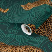 LEOPARD EXOTIC JUNGLE GREEN