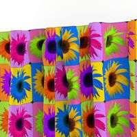 Pop-art Sunflowers!