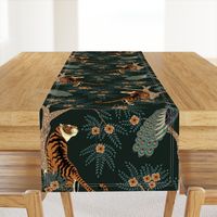 tiger and peacock (large scale)