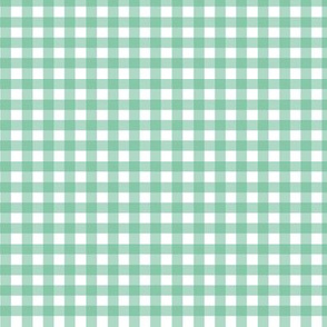 Mint Gingham