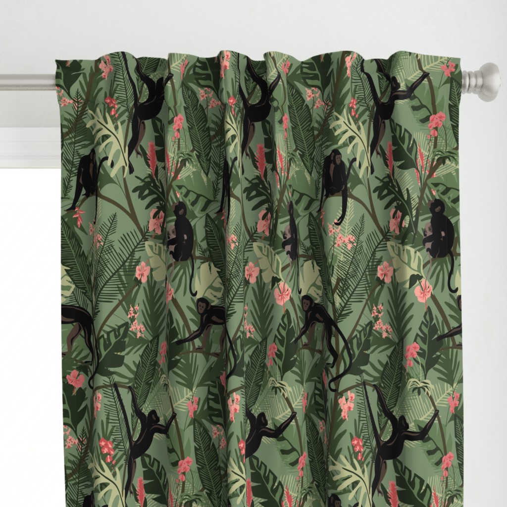 Monkeys - Green - Large