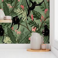 Monkeys - Green - Large