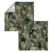 Monkeys - Green - Large