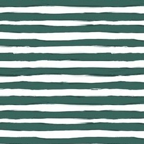deep teal handpainted stripes 