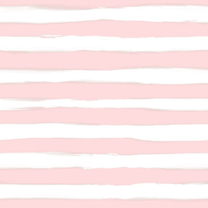 blush pink handpainted stripes