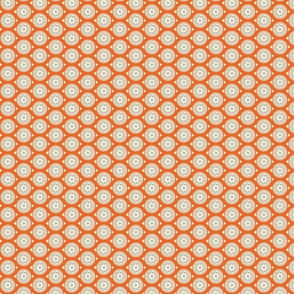 Aurora in Orange | 1" Repeat