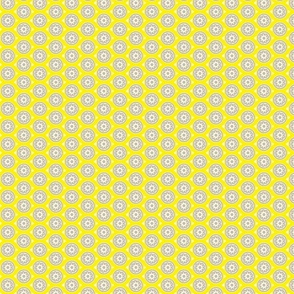 Aurora in Yellow | 1" Repeat