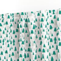 Pine Forest/ Blue/ small scale