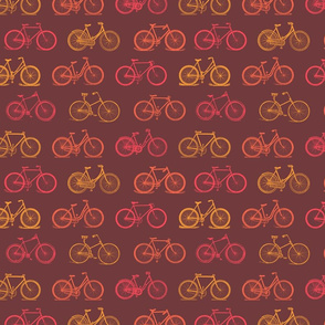 bicycles Bicycles in Retro Mod Purple Vintage Bike Design