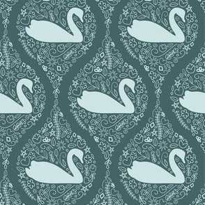 Pine and Mint Swans Challenge-02