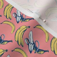 Bananas on pink 