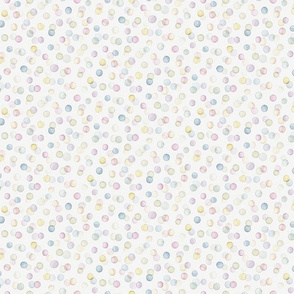 Spring Playful watercolor dots - SMALL