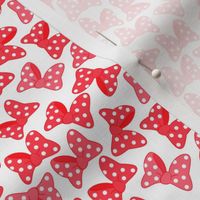 Polka Dot Bows Reds Small