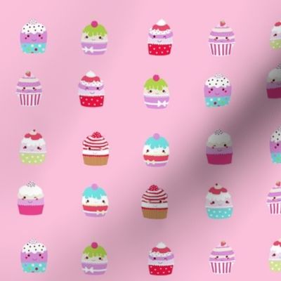 cupcakes in pink