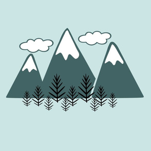 Simple Mountains and Trees