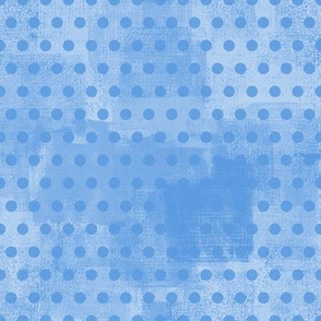 Grunge Dot in Light Blue