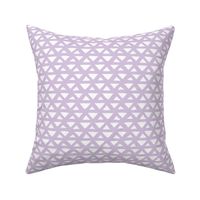 New boho indian summer minimal abstract geometric triangles aztec mudcloth design lilac lavender