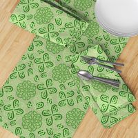 Green Celtic Knots