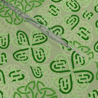 Green Celtic Knots