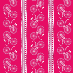 I want to ride my bicycle cherry-pinked