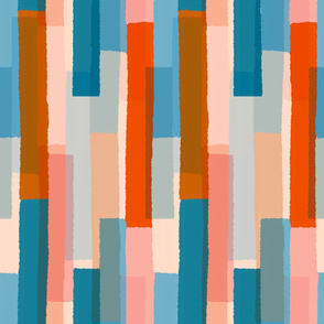 Abstract retro stripes