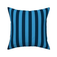 basic stripes | light blue on blue 