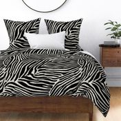 Zebra stripes silver 40