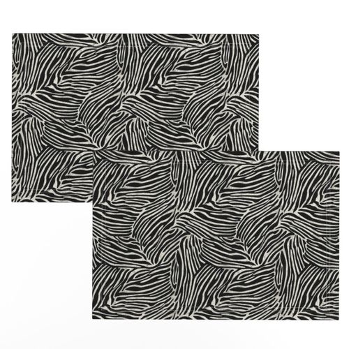 Zebra Stripes Silver 8