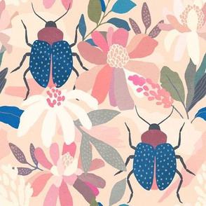Floral Beetle Pattern