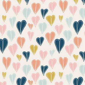 Heart Doodle Pattern 01 (medium)