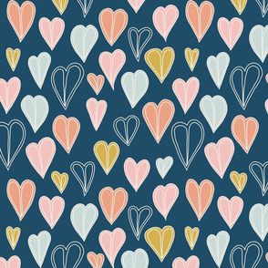 Heart Doodle Pattern 02 (medium)