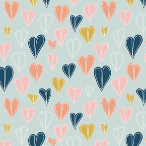 Heart Doodle Pattern 04 (medium)