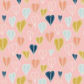 Heart Doodle Pattern 10 (medium)