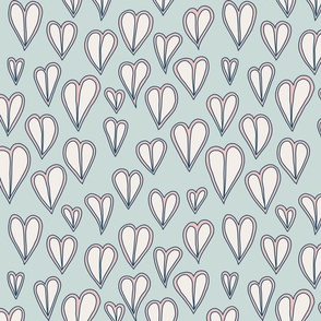 Heart Doodle Pattern 05 (medium)