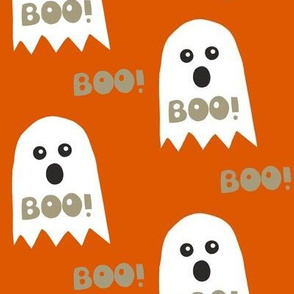 boo Halloween ghosts