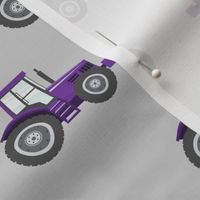 purple tractors - farming - grey - LAD20