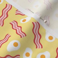 Bacon and Eggs on Yellow